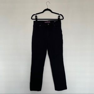 Vintage black straight leg jeans